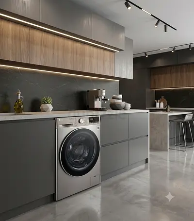 LG ThinQ Washer Dryer Combo – New Model, 10.5kg Washer / 7kg Dryer, Like-New