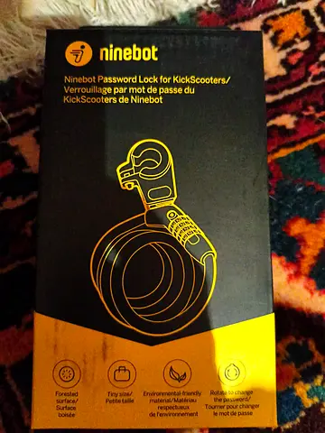 Combination Lock for Scooters bicycles