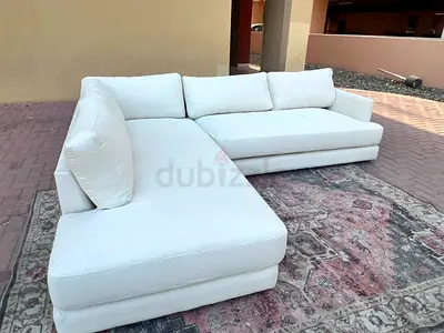 Looks good condition West elm Lshape sofa