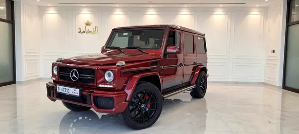 G-Class G 63 AMG 2018 free accident very clean condition
