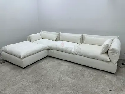 Like new condition marina home lshape sofa