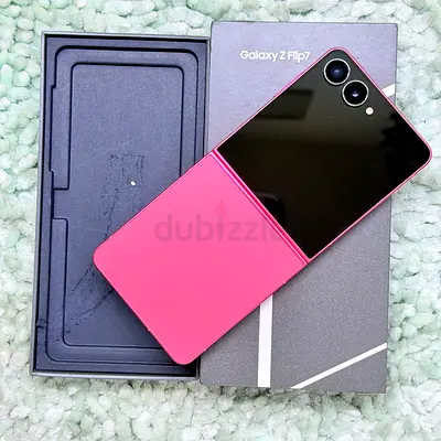SAMSUNG GALAXY Z FLIP 7 512GB STORAGE RED COLOR