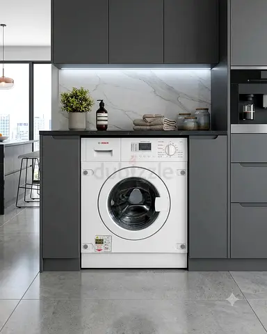 Bosch Built-In Washer Dryer Combo – 7kg Wash / 4kg Dry, Excellent Condition