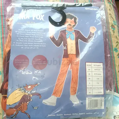 Kids Mr Fox 8-10, spiderman5-7, cat girl, fire fighter Costume6-7