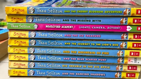 Thea Stilton children's book collection - 9 paperback titles