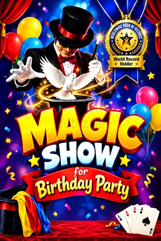 Magician for Birthday Party