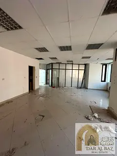 Spacious Office for Annual Rent in Sharjah – Al Majaz 1 | 6 Rooms, Large Reception Area, and Free 
