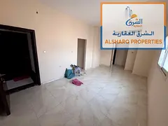 1BR + Hall for rent in Al Bustan with open view, very large space, bathroom and super deluxe kitchen