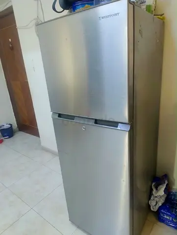 Westpoint Double Door Refrigerator - Silver, Used 280 L