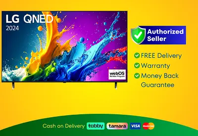 LG 75 inch TV Smart QNED - 4K, New | Warranty | FREE Delivery |
