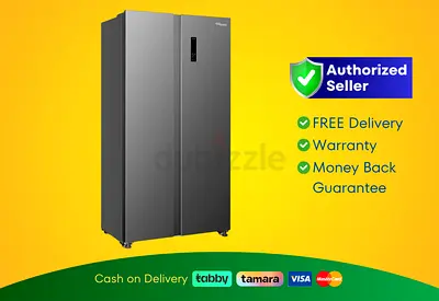 Super General 710L Side by Side Refrigerator ● Brand New | Warranty | FREE Delivery |