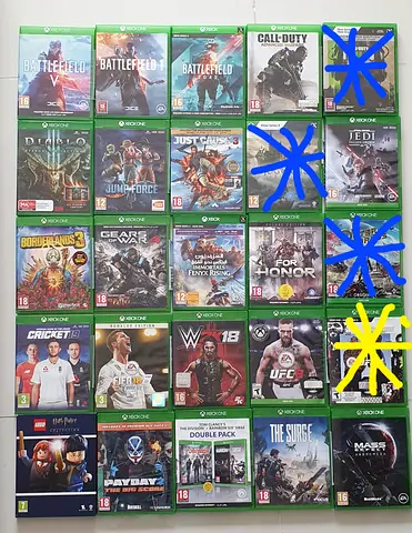 Xbox One Game - Battlefield, Call of Duty, FIFA, Hogwarts, More