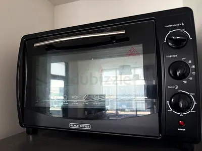 BLACK+DECKER 45L Double Glass Multifunction Toaster Oven with Rotisserie