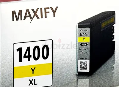 Canon MAXIFY 1400XL Yellow Ink Cartridge (PGI-1400XL) - Genuine