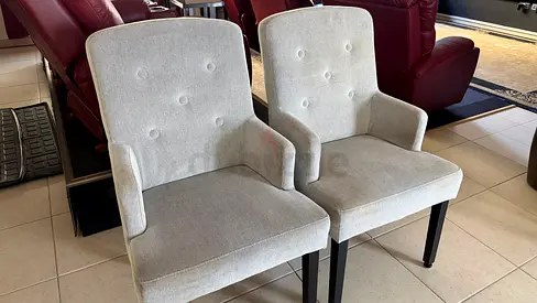 Ikea dining chairs (two pieces)
