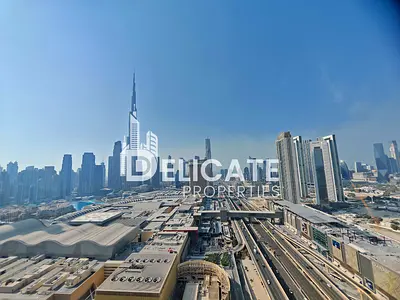 Brand New Unfurnished | Burj View | First Tenant
