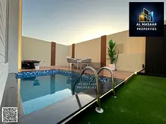 Two-story villa with a rooftop terrace, custom-finished with a large courtyard. Price includes regis