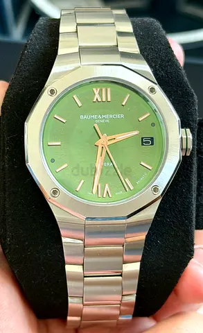 Baume & Mercier Riviera Baumatic 39mm Green Dial - M0A10770 (Full Set + 8-Year Warranty)