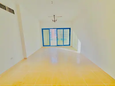 Luxury apartment 1 BHK with long hall with long balcony close to al nahad Park and good location only family building