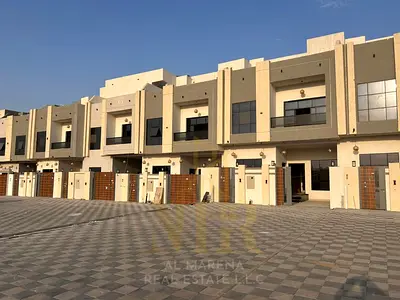 Al Helio 2 – Ajman: Villa featuring a large external setback and high-end, distinctive finishing |