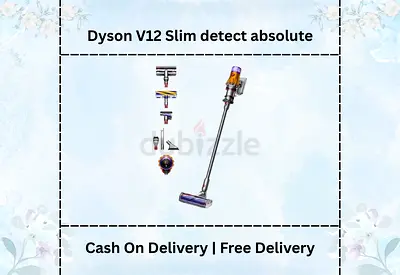 Dyson V12 Slim Detect Absolute Vacuum Cleaner - Brand New - Free Delivery - Dubai
