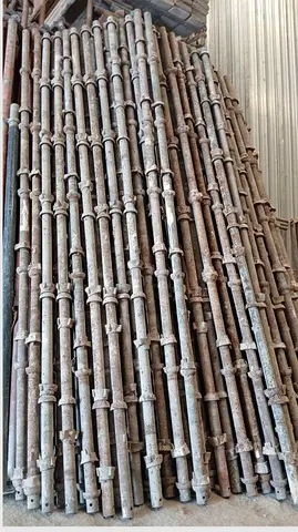 Scaffolding Steel Used, plywood and white wood.