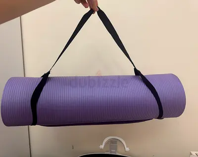 purple yoga mat