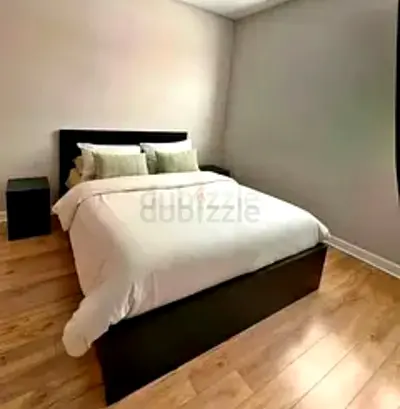 Ikea king size bed with mattress and storage drawers