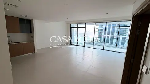 Waterfront 3BR Apartment | Marina & Courtyard Views | Unfurnished Open-Plan Layout