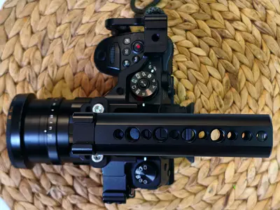 Panasonic Lumix GH5 with Niceyrig Cage and Top Handle - Ready for Rigging