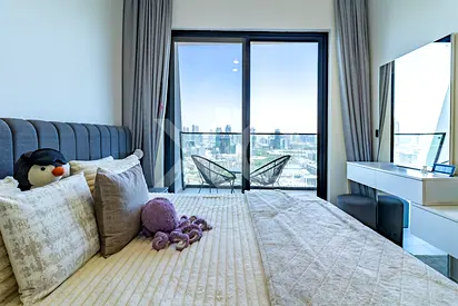 Furnished | Large Balcony | High Floor