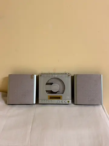 Sony Mini Hi-Fi System with CD Player and Two Speakers - Good Working Condition