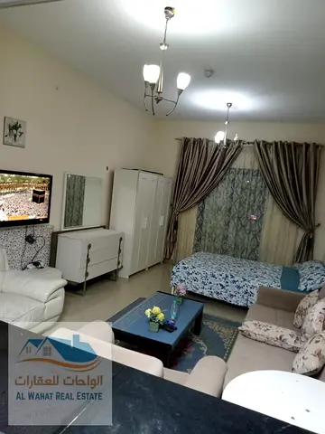 استوديو مفروش بالكامل بابراج النعيميه تاور سي جاهز للسكن، في موقع مميز قريب من جميع الخدمات والمحلات، مع سهولة الوصول إلى دبي والشارقة.