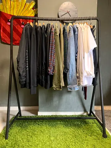 IKEA Turbo Clothes Rack Black