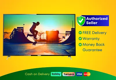 Philips 55 inch TV  Smart Ambilight LED - 4K - | Brand New |  Warranty | FREE  Delivery