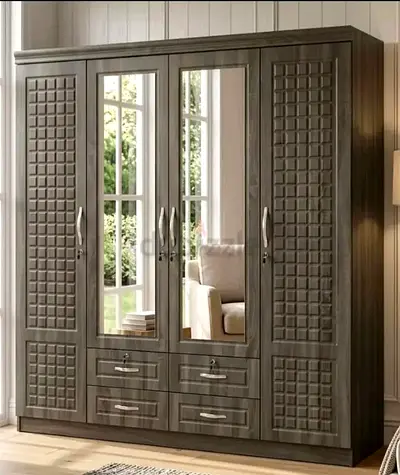 Brand new 4door wardrobe made in uae 🇦🇪