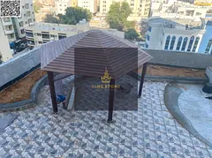 Two rooms and a hall are available for rent