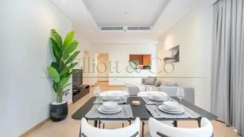 Spacious, Furnished 1BR with Balcony and 2 Minutes walk to Dubai mall | RP Heights Tower
