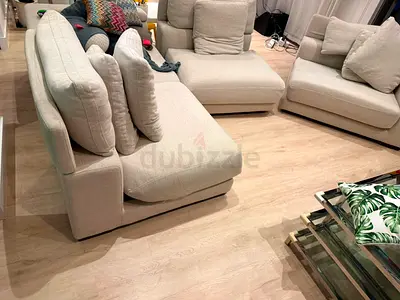Chattels And more Corner modular sofa feather filled