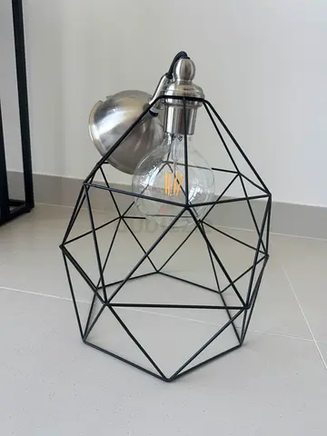 Modern Geometric Metal Pendant Lamp