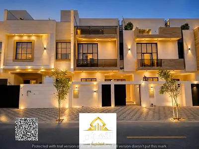 Luxury townhouse for sale in Al Yasmin area – behind Al Hamidiya Park | Second plot from the main s