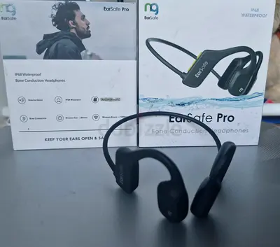Earsafe Pro Bone Conduction Headphones - IP68 Waterproof,