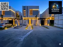 For sale in Ajman | Al Zahiyah area | 4 bedrooms, majlis, 2 living rooms, and maid's room | Freehold