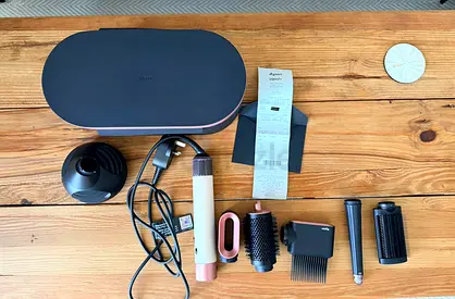 Dyson Airwrap Complete styling set (blush/copper) with case