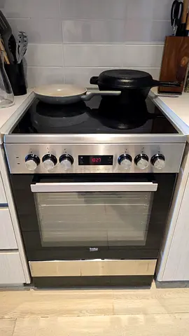 Beko 4 Zones Ceramic Cooker Stove 60cm Stainless Steel