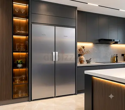 Stainless Steel Separate Fridge & Freezer – Individual Units