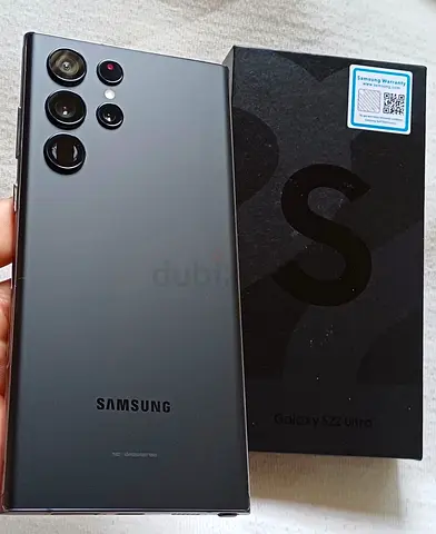 Samsung S22 Ultra 5G
Rom 256GB
Ram 12GB
H.K Display
All Okay With Box