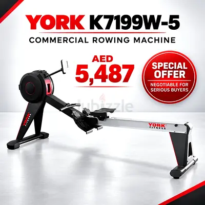 Brand New YORK K7199W-5 Commercial Rowing Machine
