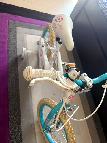 Kids 16-inch Bicycle with Training Wheels - Good Condition