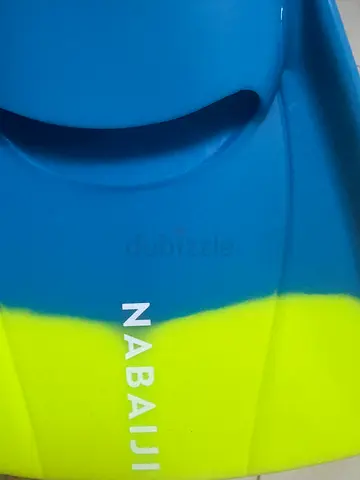 Nabaiji Child/Adult Swim Fins (pair) - Blue/Yellow